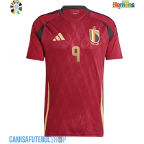Camisa de time de futebol Bélgica Leandro Trossard #9 Replicas 1º Equipamento Europeu 2024 Manga Curta